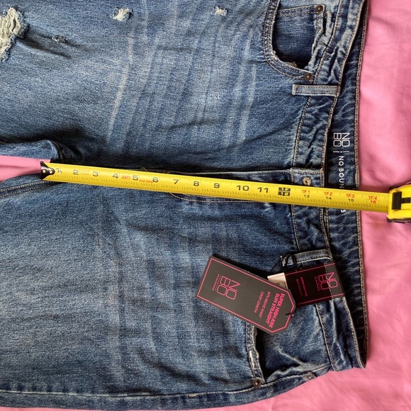 NWT NOBO Super High Rise Slim Straight Crop Jeans - Size 17 - Picture 12 of 12